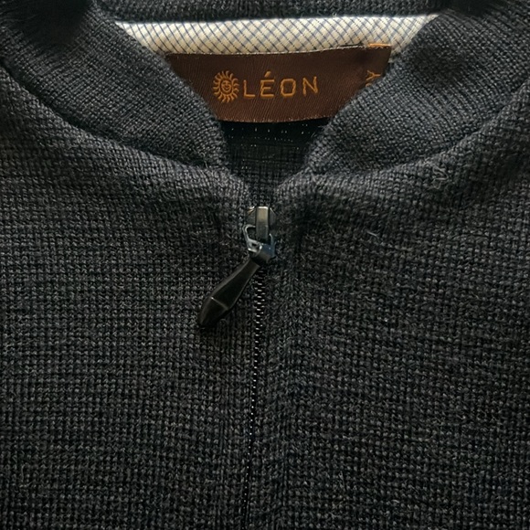 Leon Italy, Italian Designer Toddler Sweater Dark Blue size 2y - Picture 2 of 10